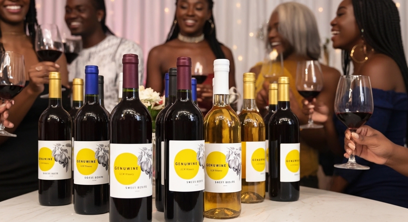 LCR Genuwine wine collection at celebration
